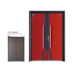 鑄鋁門系列E-611紅紅火火